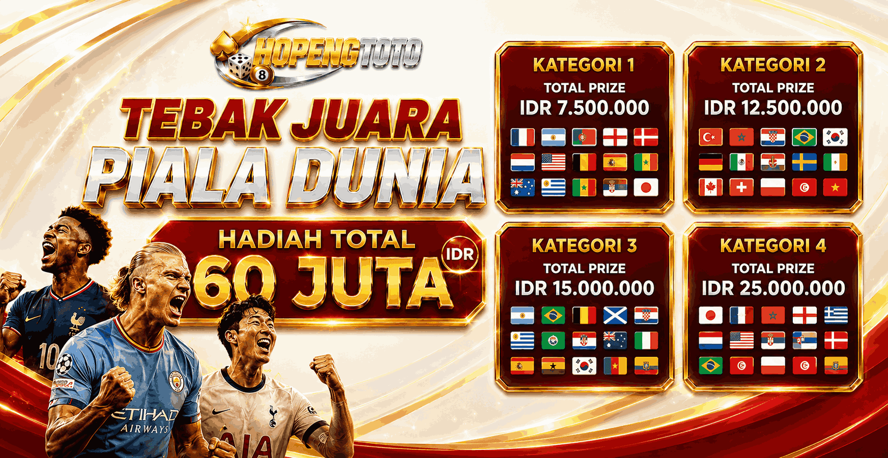TEBAK JUARA PIALA DUNIA